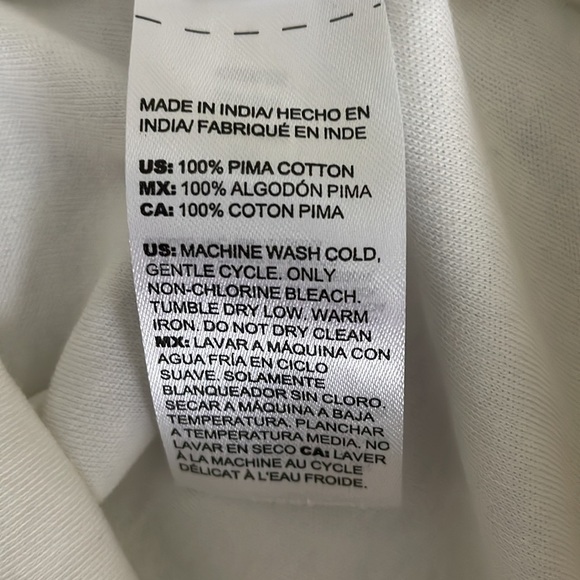 Chico’s Women’s Mock Turtleneck Tunic Blouse Cream L - Picture 6 of 6